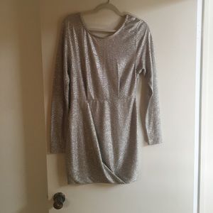Gold/silver BCBG dress