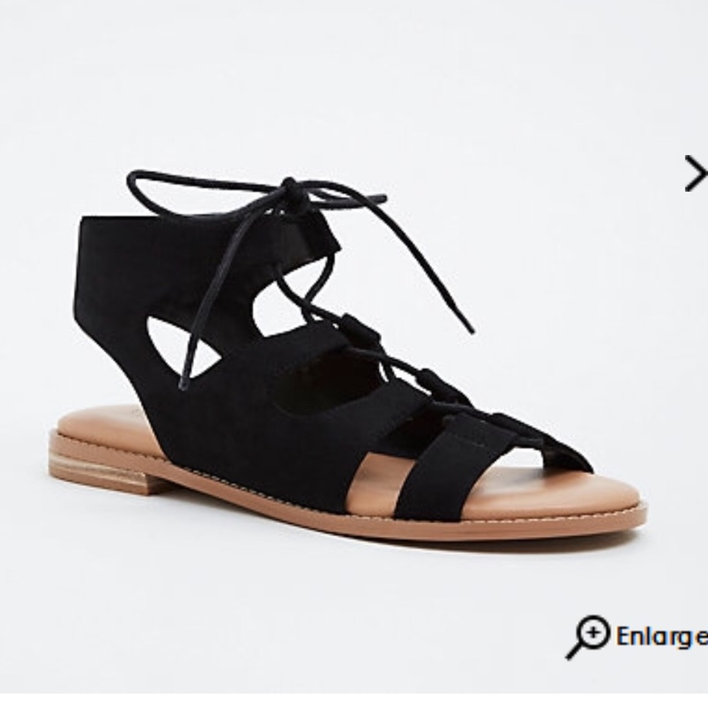 Lace Up Gladiator Sandals (Wide Width)