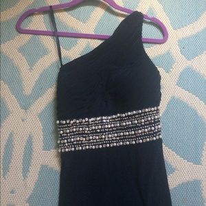 Brand new with tags!!! Long navy dress gown prom