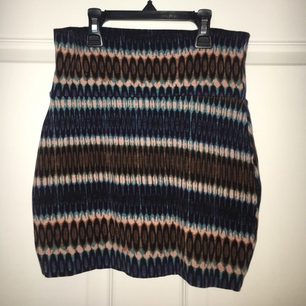 Printed Mini Skirt