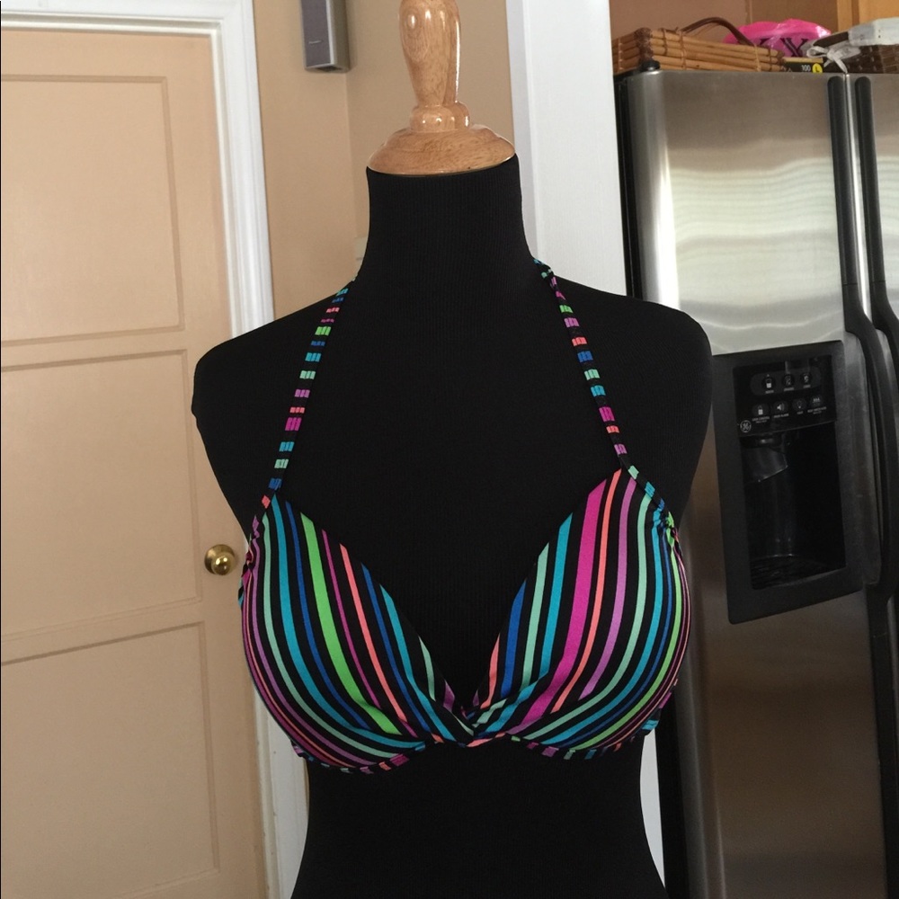 California Waves Swim Bikini Top, size M