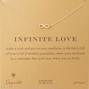 INFINITY PENDANT MAKE A WISH NECKLACE