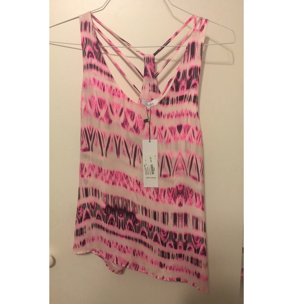 Parker Ginger Silk Top