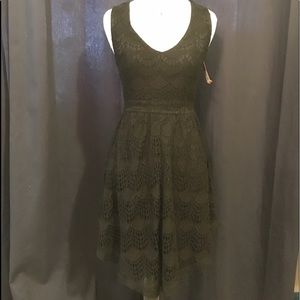 Black Lace Cocktail Dress