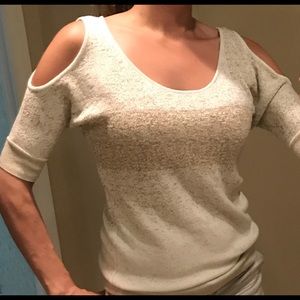 Bebe off shoulder dressy top!