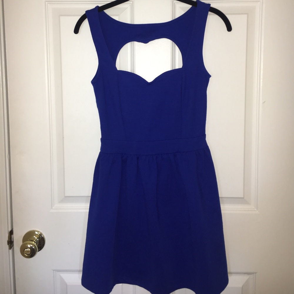 Blue Sweetheart Dress