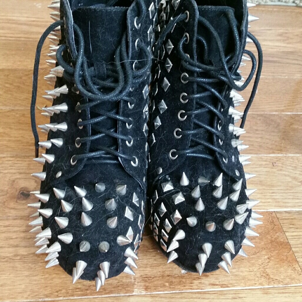 Vintage Spiked Platform Heels