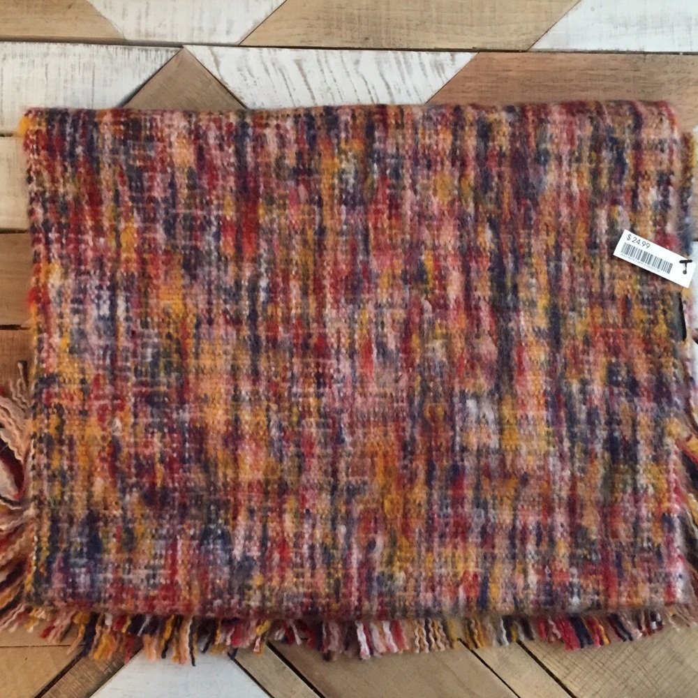 H&M multicolored pashmina scarf