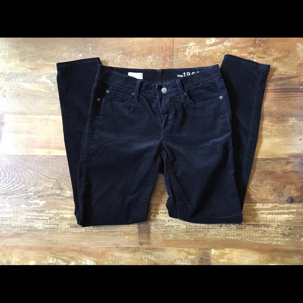 1969 Gap velvet corduroy jeggings size 27/4