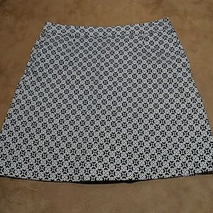 LIZWEAR Skort Black&White Size 6