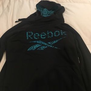 Black and blue printed  sweatshirt