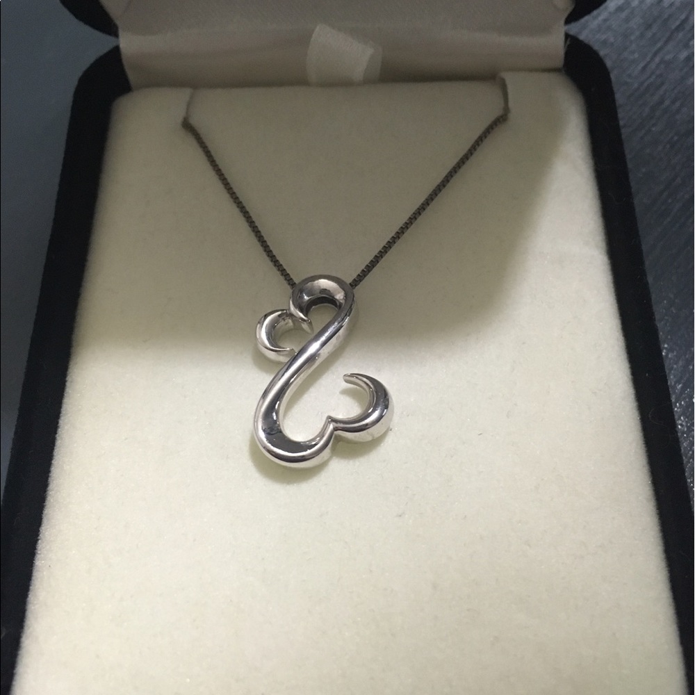 Kay Jewelers open heart necklace