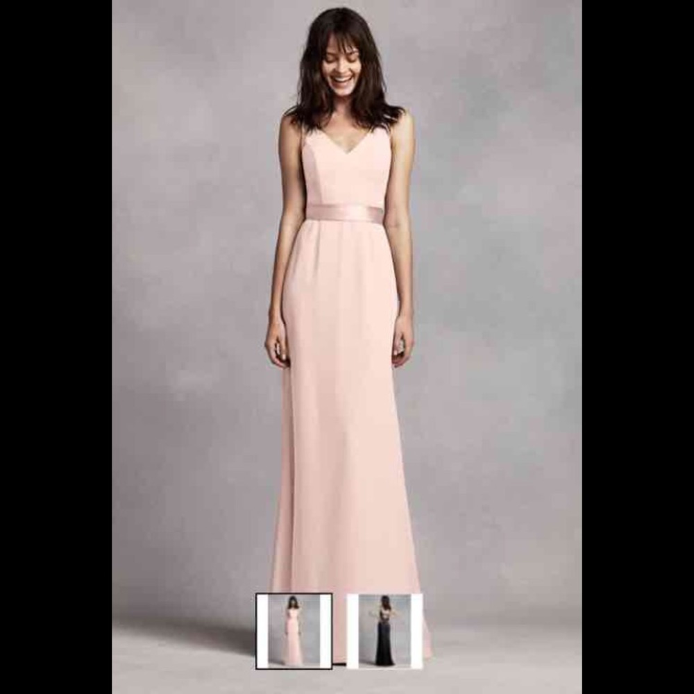 White by Vera Wang Bridesmaid Dress