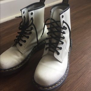 White Doc Martens SALE