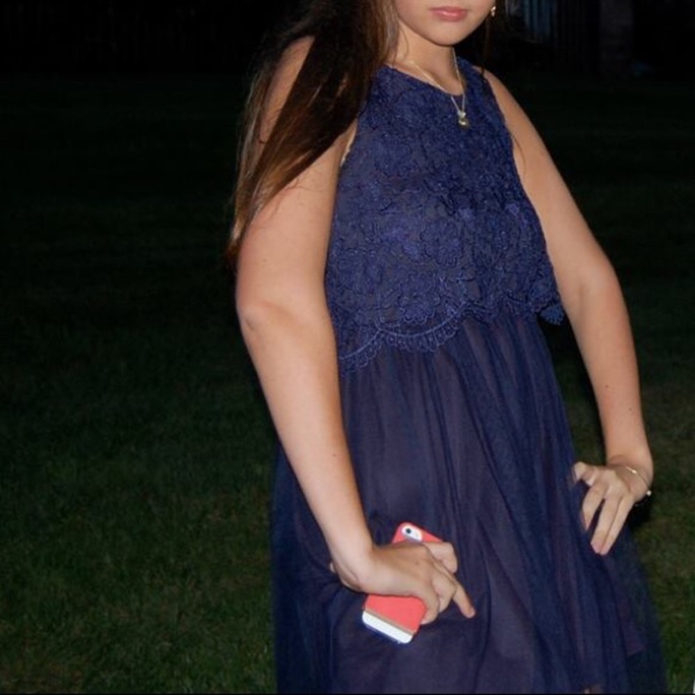 Navy dress