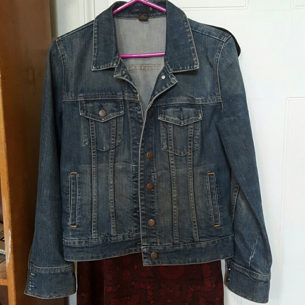 PRICE FIRM Vintage J. Crew Denim Jacket