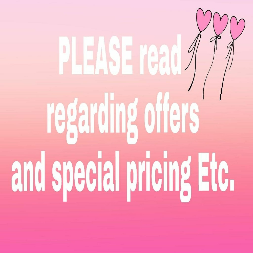 I ENCOURAGE OFFERS! + I DON'T GET OFFENDED, BUT...