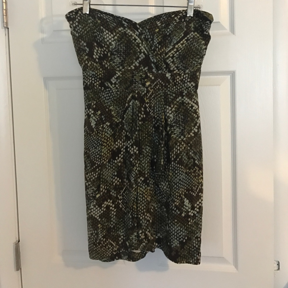 Strapless dress