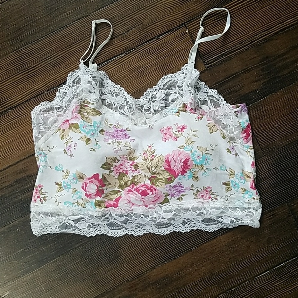 Floral bralette