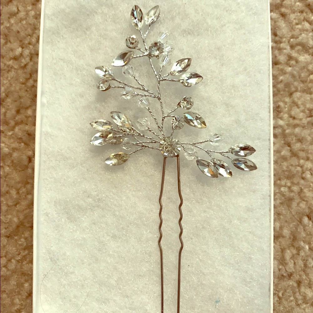 Jeweled Wedding Hair Pin