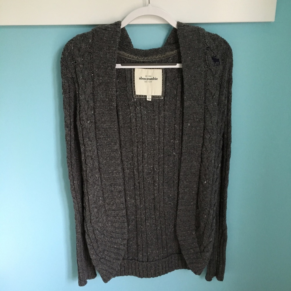 Gray Cardigan
