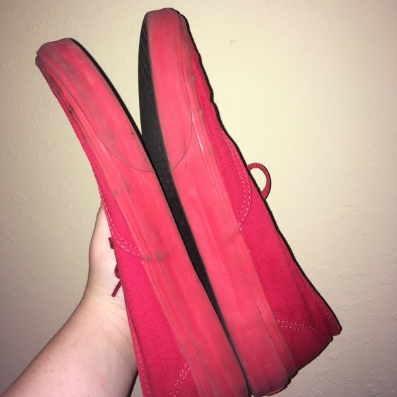 RED VANS AND BLUE KEDS SHOE LOT/ BUNDLE - Picture 4 of 7