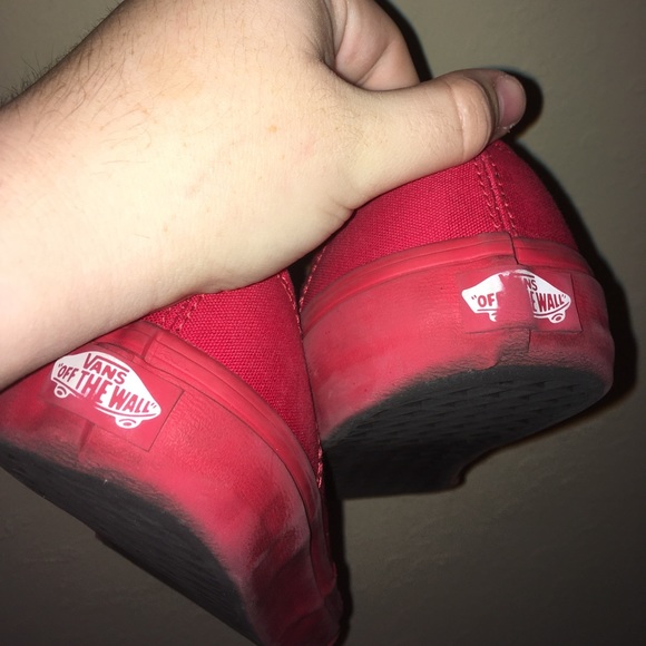 RED VANS AND BLUE KEDS SHOE LOT/ BUNDLE - Picture 6 of 7