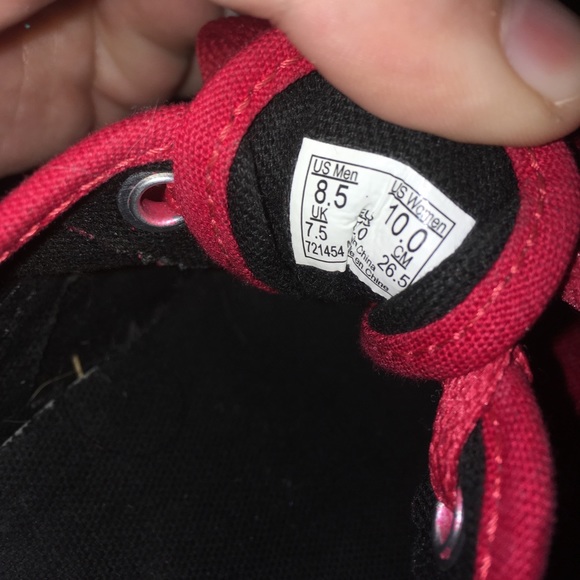 RED VANS AND BLUE KEDS SHOE LOT/ BUNDLE - Picture 7 of 7