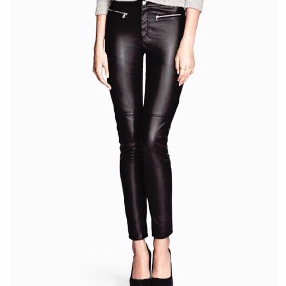 H&M Pants - NWOT Faux leather pants