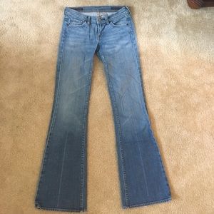Citizens of humanity low rise flare jeans