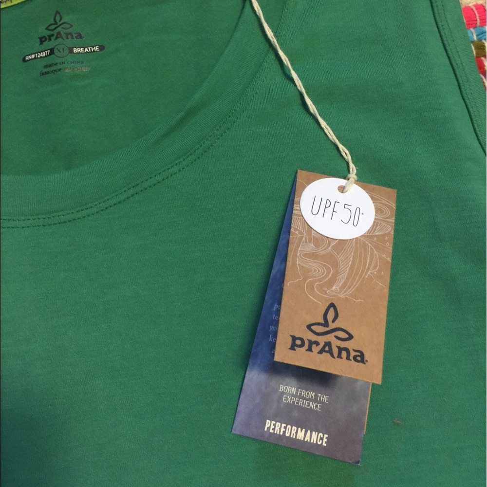 Brand New Prana yoga brand men's tank top