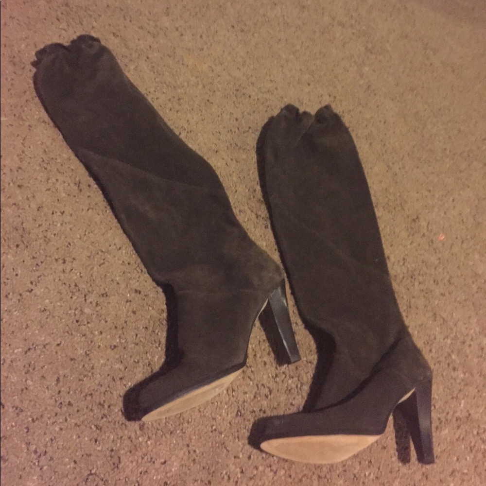 Brown Knee High Boots