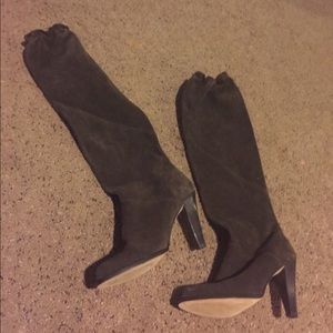 Brown Knee High Boots