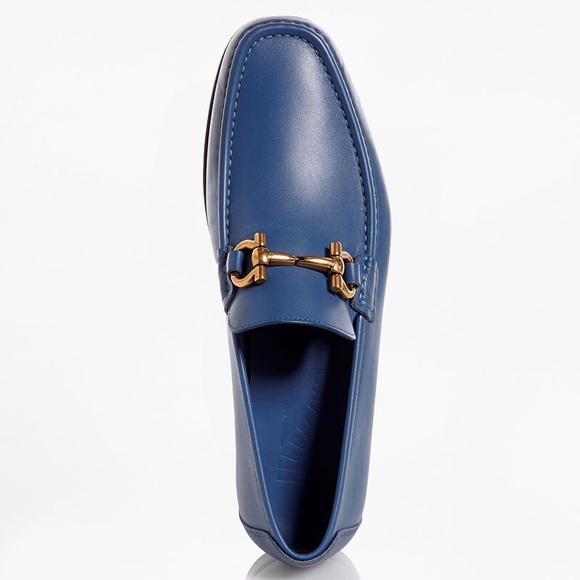 Salvatore Ferragamo Leather Moc Toe Bit Loafers main image 4