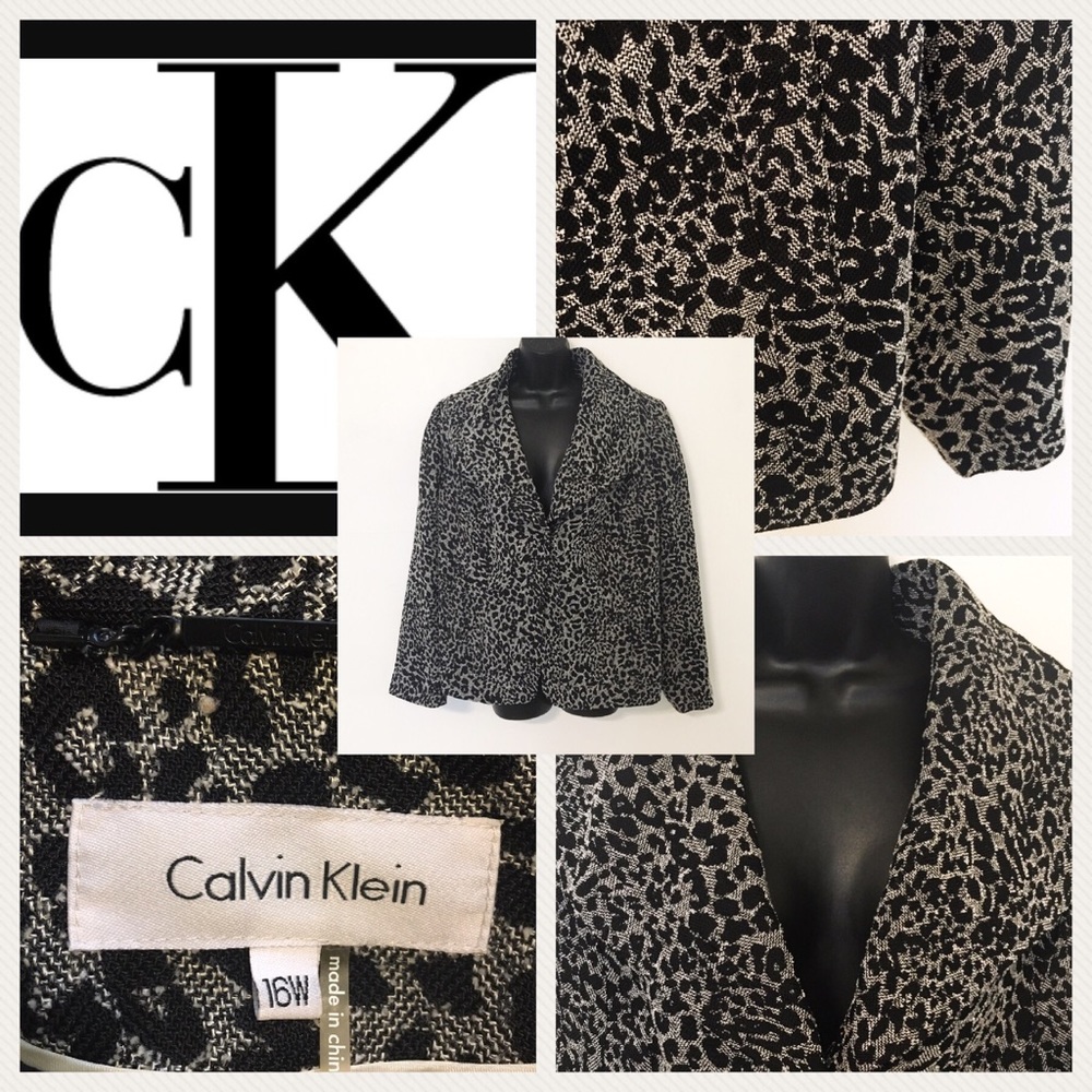 Calvin Klein~Amazing Jacket~ Size 16W 🛍
