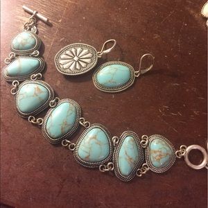 Premier Designs Boho Chic bracelet and earrings