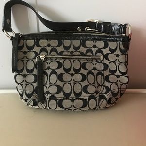 Coach monogrammed bag