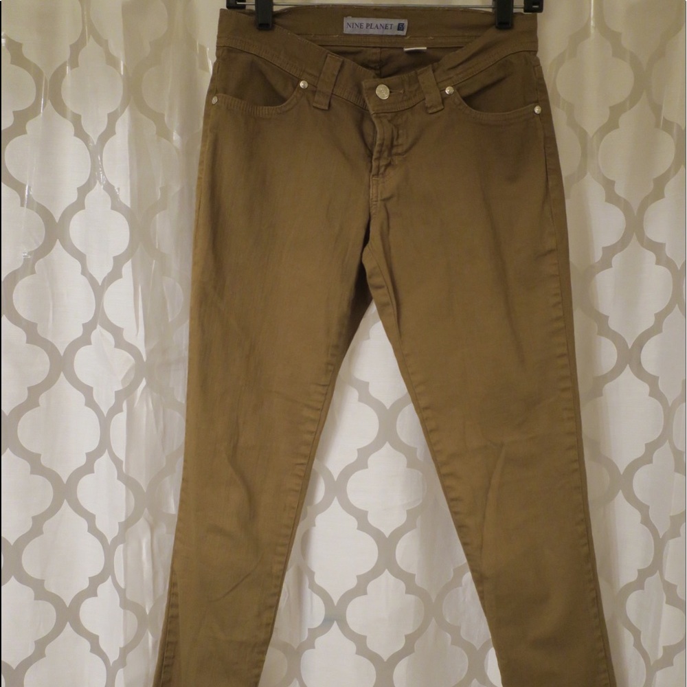 Green Skinny Jeans