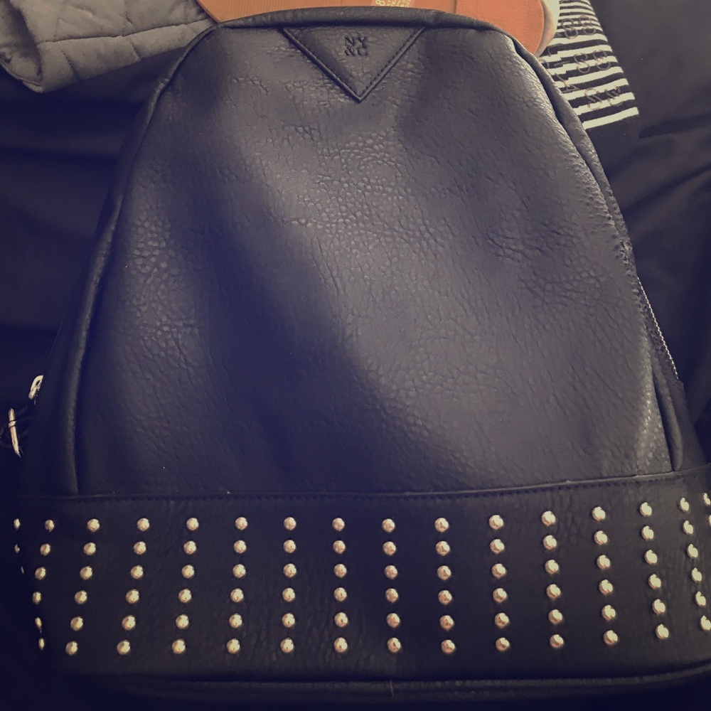New York & Company Studded Backpack Purse