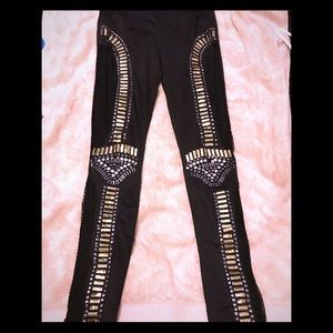 Akira Chicago black leggings