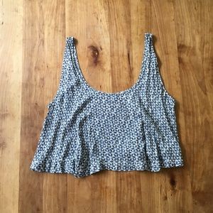 Urban Outfitters Floral Crop Top