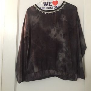 Gorgeous, Gray Forever 21 blouse