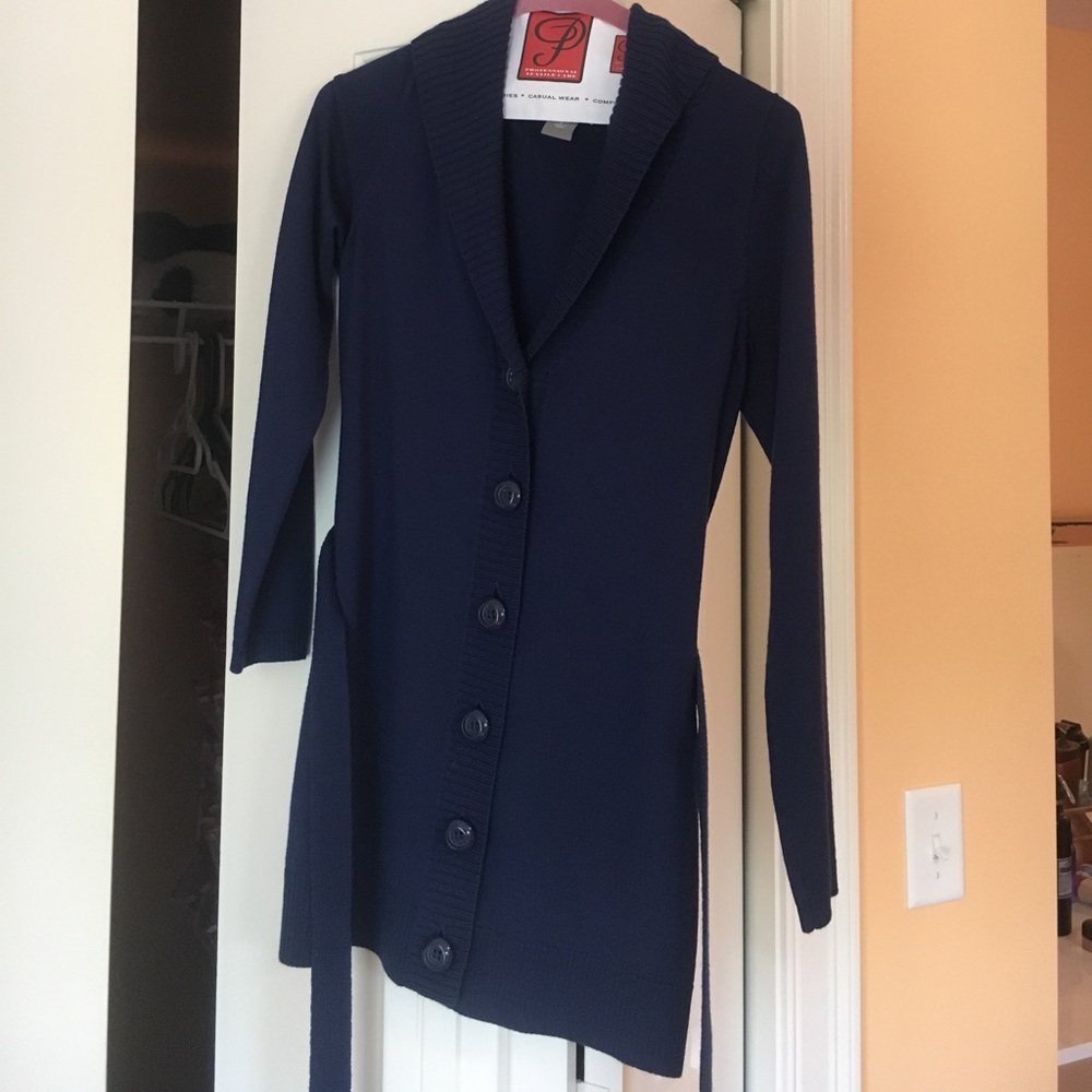 Navy Cardigan