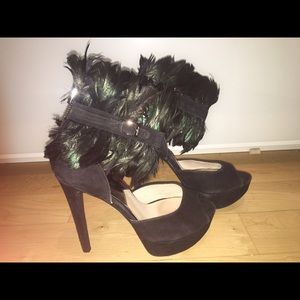 Michael Kors feather ankle heal