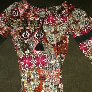 Ladies blouse - flared sleeves