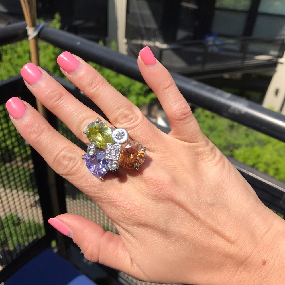 PRICE REDUCED: cocktail statement ring