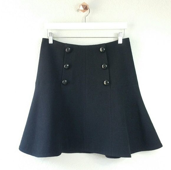 PROENZA SCHOULER flared wool jersey sailor skirt. - Picture 3 of 7