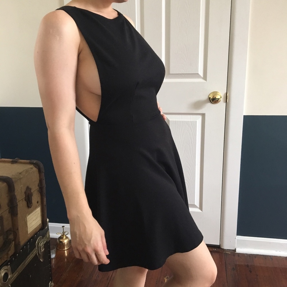 Ponte Sleeveless Skater Dress