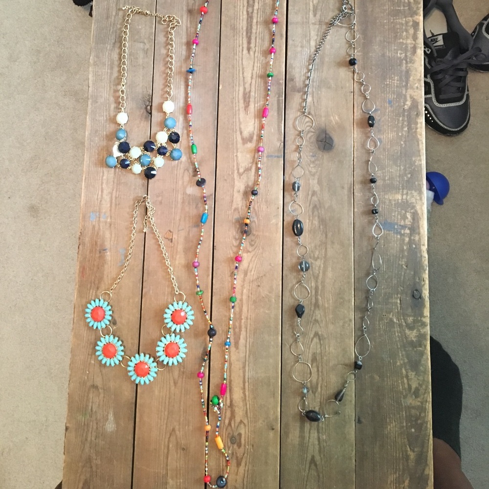 Colorful spring necklace bundle!