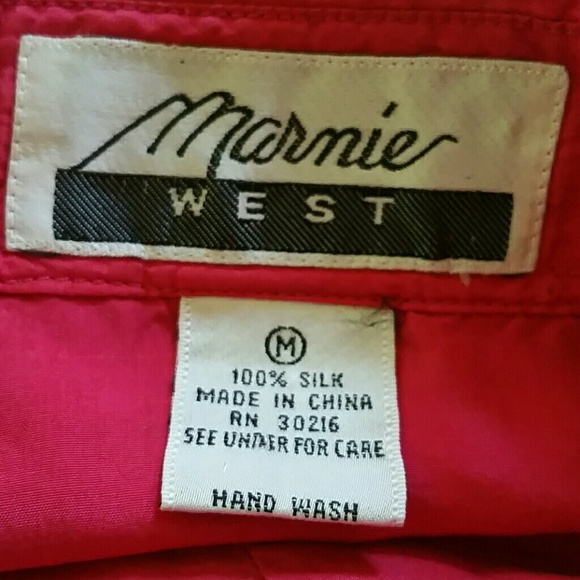 Marnier West 100% Silk Shirt - Picture 4 of 4